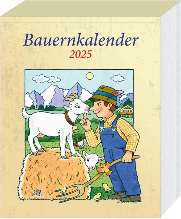 Produktbild Bauern Abreisskalender 2025 (15 x 18 cm, Kein Einband, Deutsch)