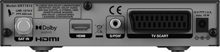 Produktbild Strong SRT7815 DVB-S2 HD+ Receiver (0.13 GB, DVB-S, CI-Schacht, CI+-Schacht)