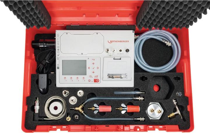 Actual product image Rothenberger Pressure/leakage meter ROTEST GW Professional Working range up to 20 bar