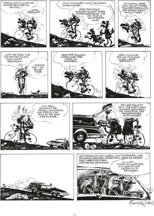 Produktbild Schwarze Gedanken Gesamtausgabe (Hochwertige Jubiläumsedition 100 Jahre Franquin) (Deutsch, André Franquin, 2024)