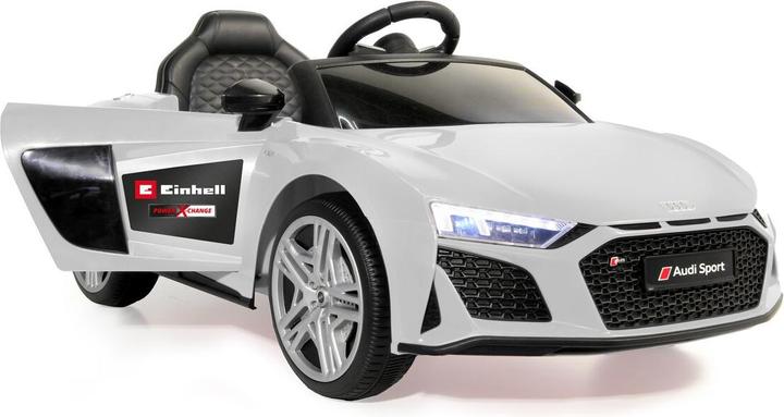Productafbeelding Jamara Ride-on Audi R8 Spyder wit 18V Einhell Power X-Change (18 V)