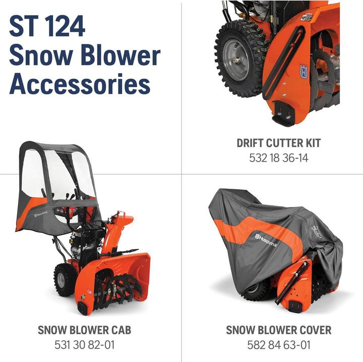 Produktbild Husqvarna ST 124 (60 cm)