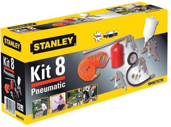 Actual product image Stanley Air tool kit 8pcs 9045671STN