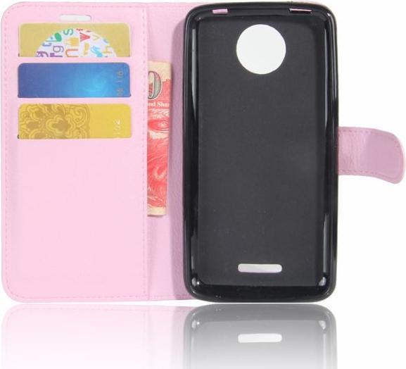 Immagine prodotto MU Classic Copertina in pelle con texture litchi (Motorola Moto C Plus)