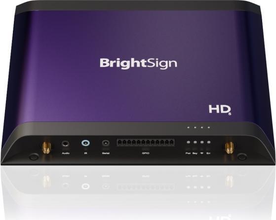 Produktbild BrightSign Expert 8k player with dual 4K HDMI outputs elite HTML PoE full open GL 5x