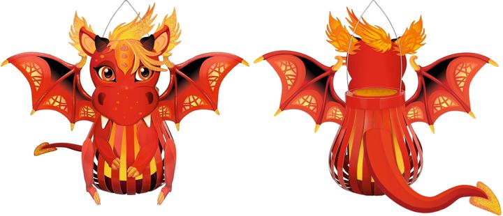 Produktbild Ursus Laternen-Bastelset Drache