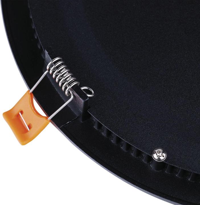Produktbild McLED Led Spot - Einbaustrahler 9W 3000K warmweiss Led Deckenspot ø 120mm schwarz (680 lm)