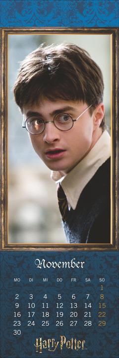 Produktbild Harry Potter Lesezeichen & Kalender 2026 (6 x 18 cm, Harter Einband, Deutsch)
