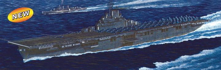 Produktbild Trumpeter Flugzeugträger USS Essex CV 9