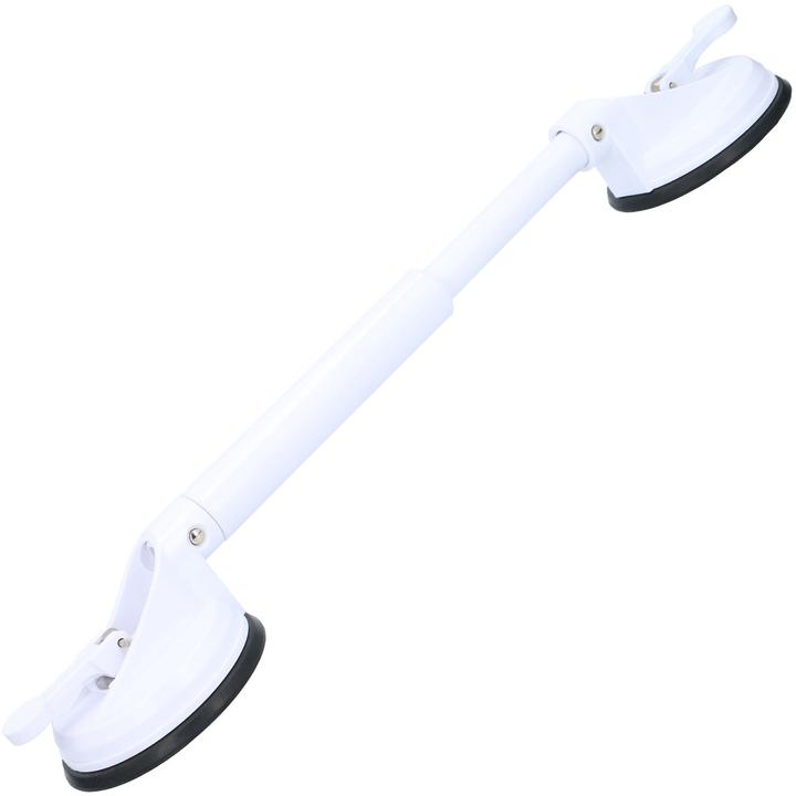 Vivamore 2er-Set Ausziehbarer Haltegriff mit Saugnapf-Montage, max. 57 cm