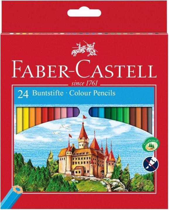 Faber-Castell Farbstifte Classic (Mehrfarbig, 24 x)