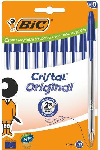 Image du produit Bic Cristal (Transparent, 10 x)