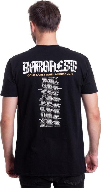 Produktbild Baroness Gold & Grey TShirt (S)
