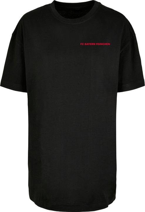 FC Bayern München Ladies Logo History Red Oversized Boyfriend Tee - 118301