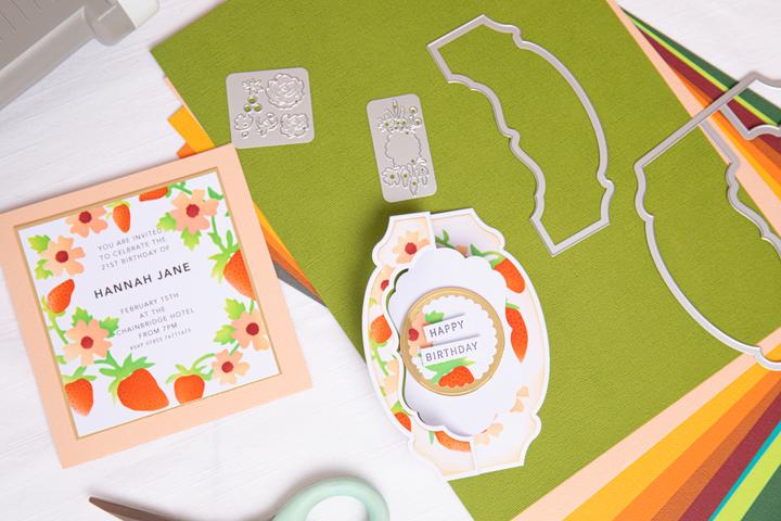 Produktbild Sizzix Thinlits Stanzschablone "Card, Label" (5 Blätter)