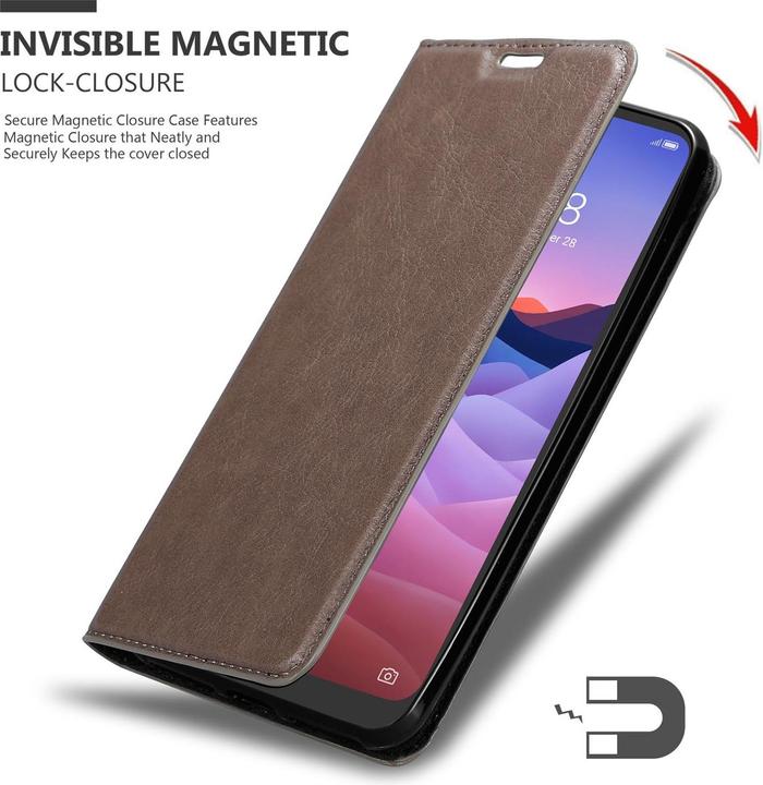 Produktbild Cadorabo Book Invisible Magnet Cover (ZTE Blade V2020 Smart)
