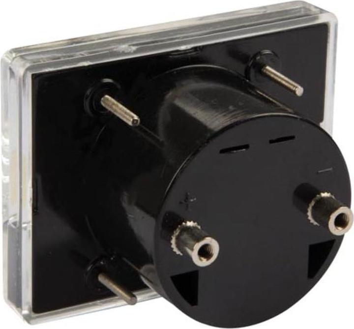 Actual product image Hopesun ANALOG INSTALLABLE CURRENT METER 100 mA DC / 60 x 47 mm