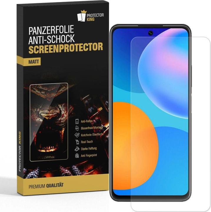 Produktbild Protectorking 3x Panzerfolie Anti-Shock matt entspiegelt (3 Stück, Huawei P Smart (2021))