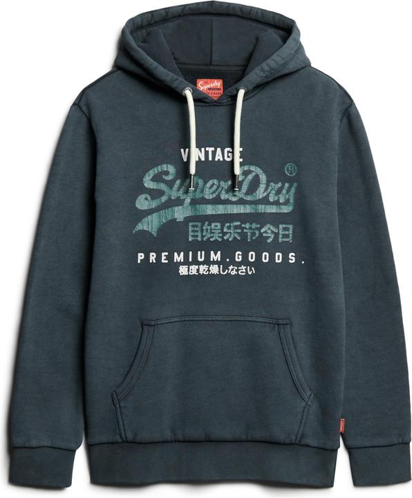 Produktbild Superdry Sweatshirt Casual Bequem sitzend Duo Vintage Logo Hoodie (M)