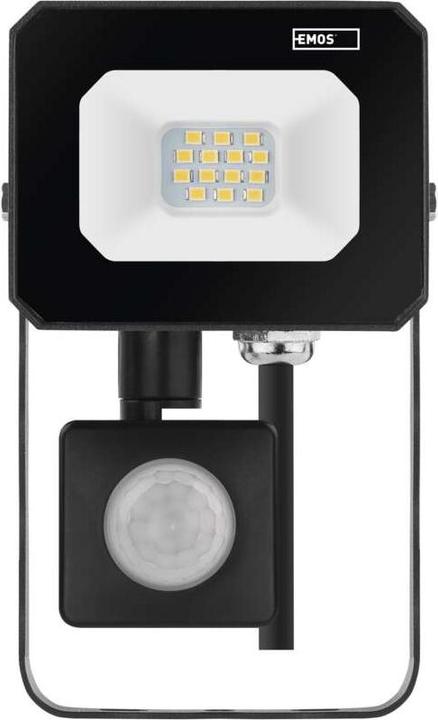 Actual product image Emos LED reflector SIMPO with motion sensor, 10 W, neutral white (1000 lm)