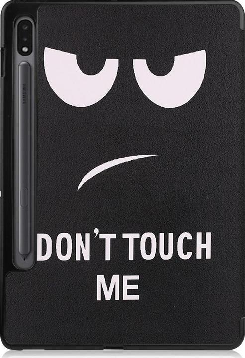 Actual product image Cover-Discount Galaxy Tab S7 (11.0) - Tri-fold Smart Case Don't Touch (Galaxy Tab S7 11.0 (2020))