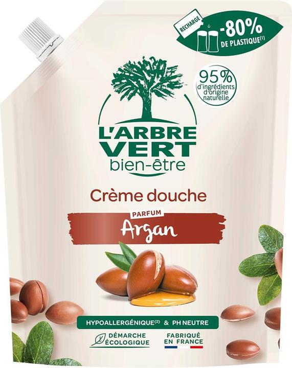 Produktbild L'arbre vert Dusch Argan Refill französisch liq (500 ml)