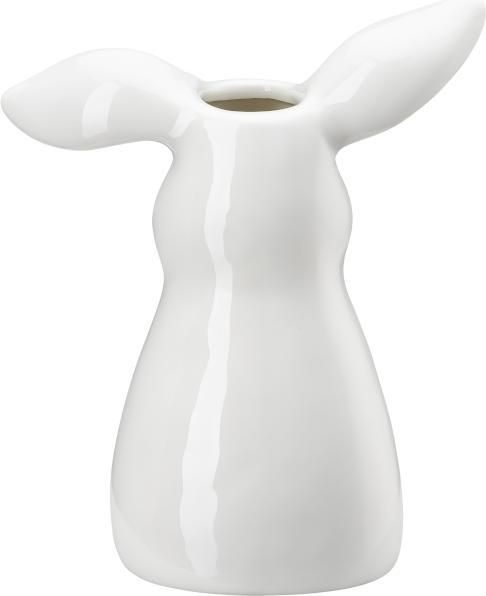Produktbild Hutschenreuther Hasen-Vase - Weiss - Vase 11 cm (1 x)