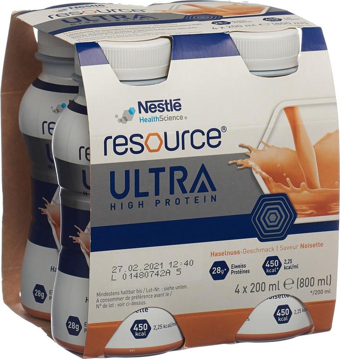 Image du produit Resource Ultra (Noisette, 4 pcs, 1006 g)