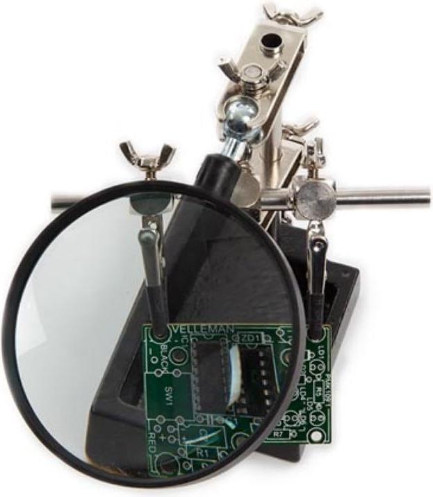 Image du produit Velleman Troisième Main Avec Loupe