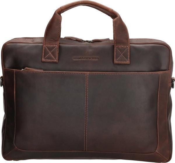 Actual product image HIDE & Stitches laptoptas 15.6 inch donkerbruin (15.60")