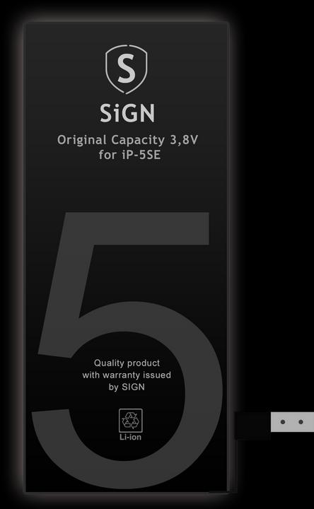SIGN iPhone SE Battery