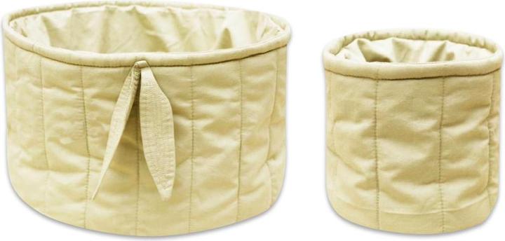 Lorena Canals Panier de rangement, lot de 2, Bambie Olive