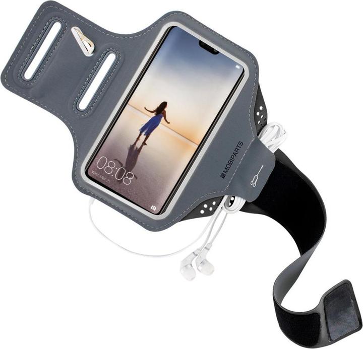 Actual product image Mobiparts Comfort Fit Sport Armband Huawei P20 Lite Black
