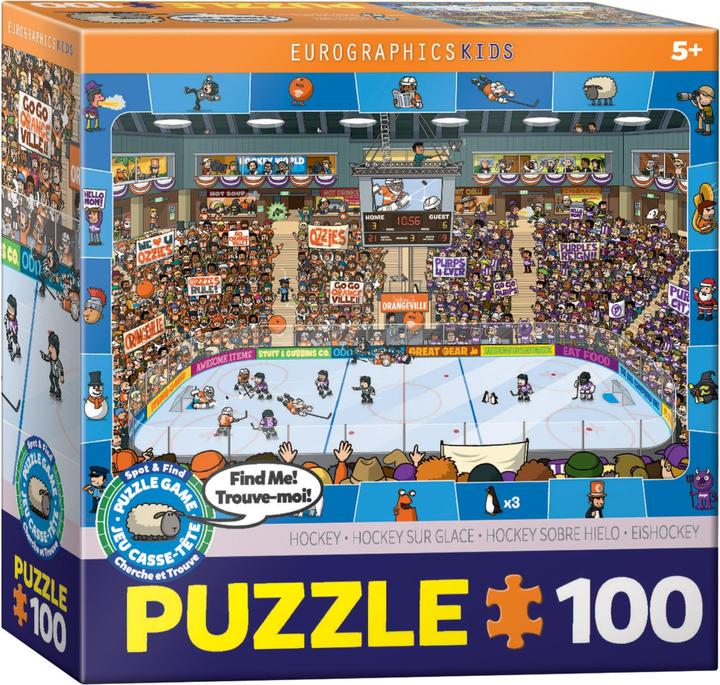 Produktbild Eurographics Eishockey: Suche und finde (100 Teile)