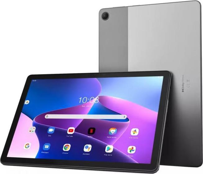 Productafbeelding Lenovo Tab M10 (3e generatie) 4G 64 GB 25 6 cm (10,1 ) 4 GB Wi-Fi 5 (802.11ac) Android 11 Grijs (4G, 10.10", 64 GB, Stormgrijs)