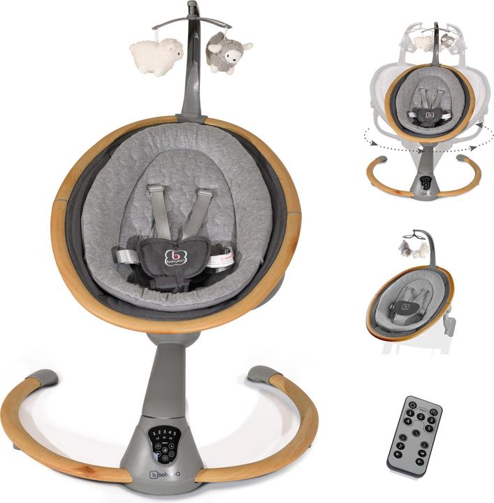 Actual product image BabyGo Homey wood optic