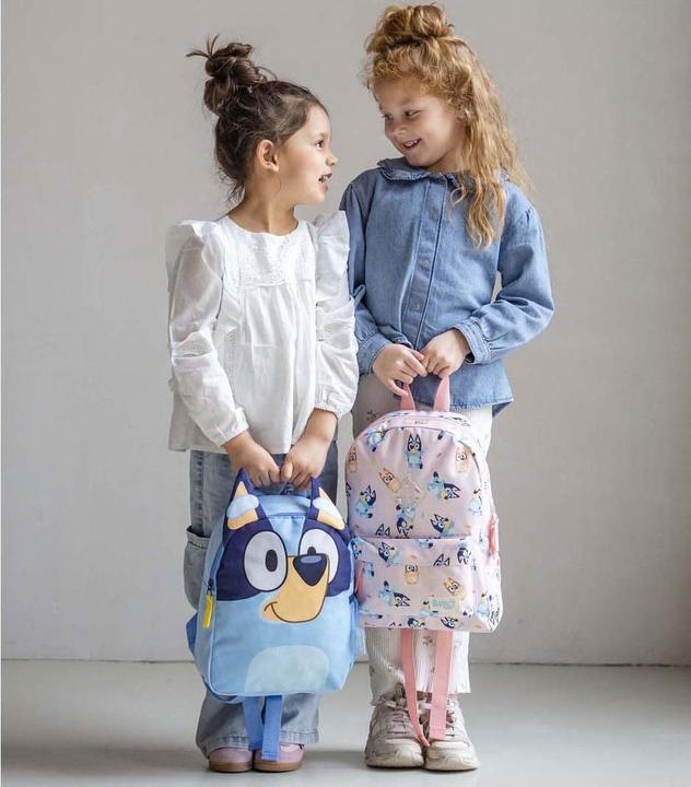 Actual product image Vadobag Bluey backpack Bluey Fluffy Friends