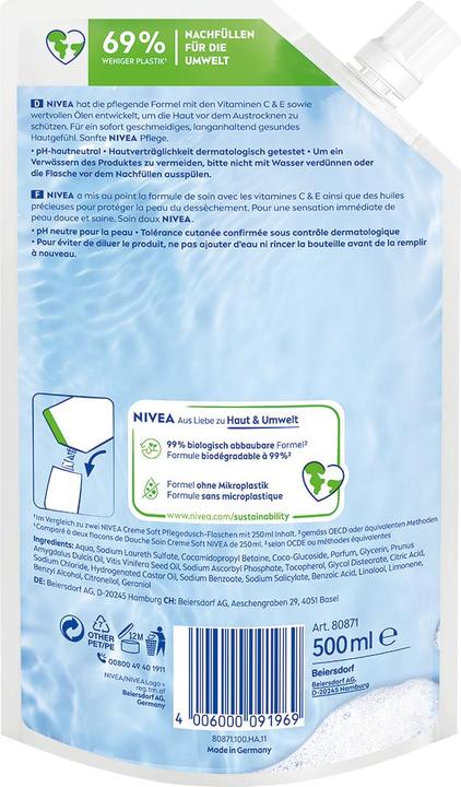 Produktbild NIVEA Creme Soft (500 ml)