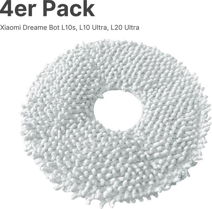 Actual product image Hermex Alternative wipes for Xiaomi Dreame Bot L10s L10 Ultra L20 Ultra