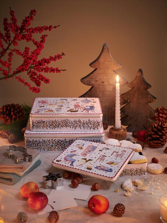 Produktbild Hutschenreuther Sammelserie 22 Set 3 Plätzchendosen Weihnachtsa.