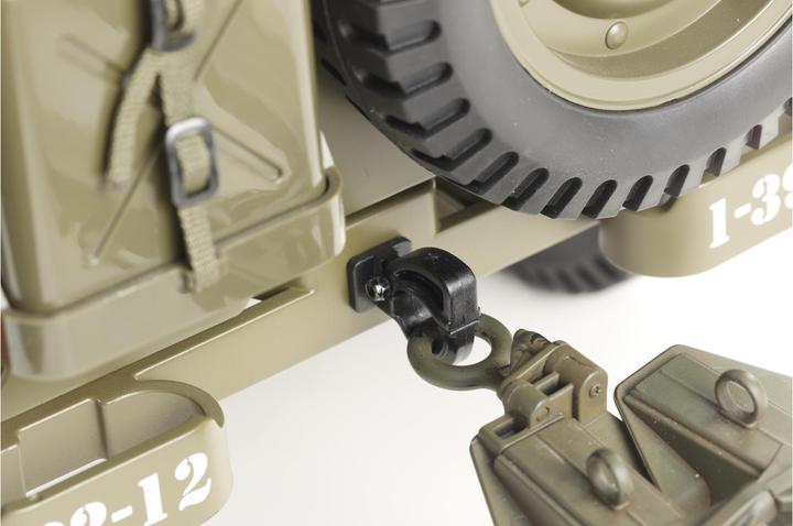 Produktbild RocHobby Anhänger Panzerabwehrgeschütz M3 1:6 (RTR Ready-to-Run)
