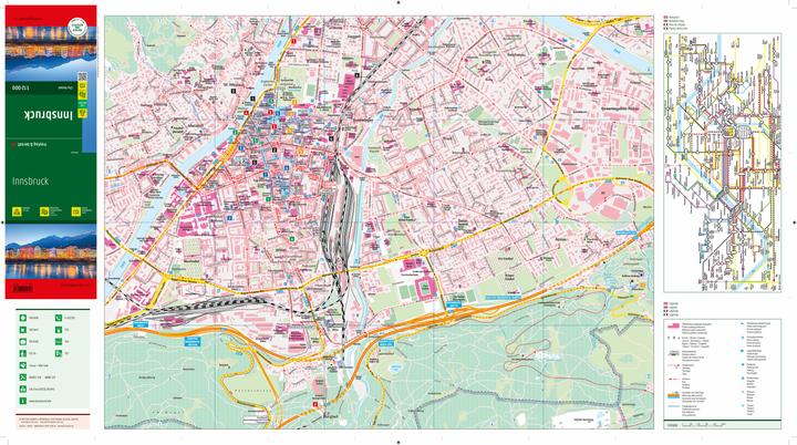 Produktbild Innsbruck, Stadtplan 1:12.000, freytag & berndt