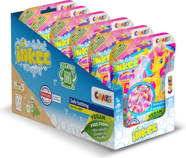 Actual product image Craze Inkee Bath Crumbles (Bath salts)