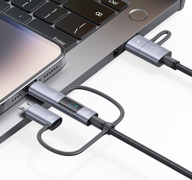 Actual product image Usams All in One Data Cable 60W (1.20 m, 60 W)