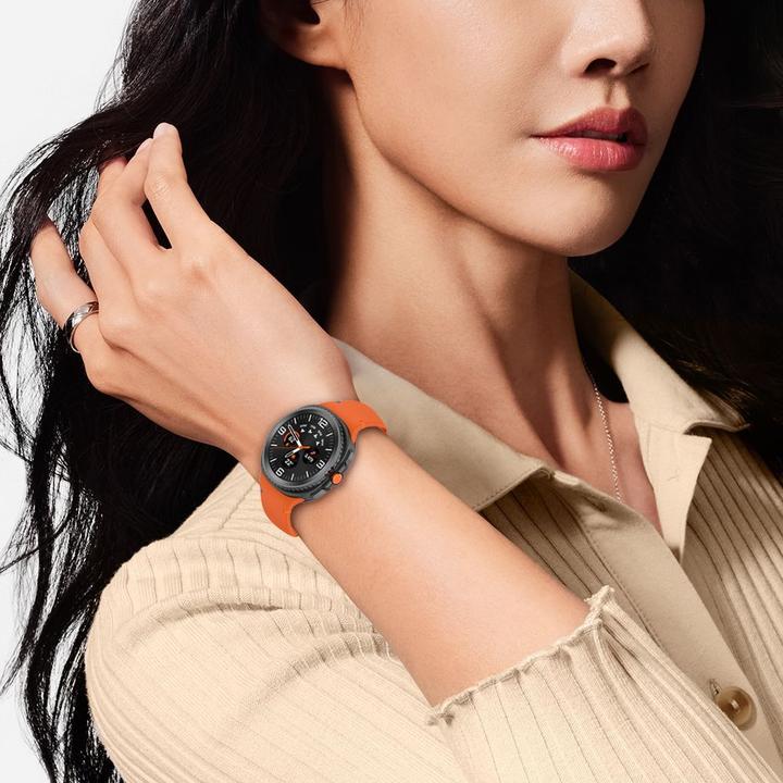 Produktbild Tech-Protect Silikonarmband für Samsung Galaxy Watch 40/44/46 mm - Grün (TPU (Thermoplastisches Polyurethan))