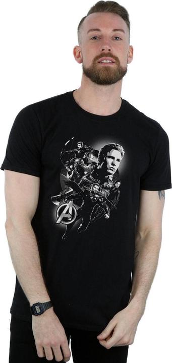Produktbild Avengers Endgame Mono Heroes TShirt (4XL)