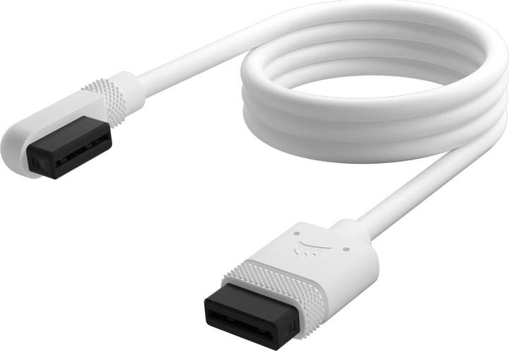 Corsair iCUE LINK Cable 600mm with Straight/Slim 90° connectors, White