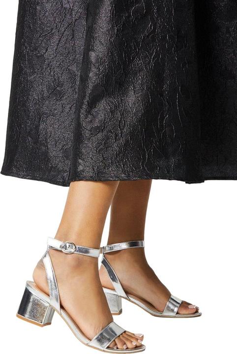 Actual product image Dorothy Perkins Womens/Ladies Tommi Barely There Medium Block Heel Sandals (38)
