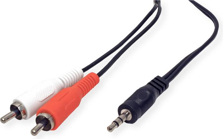Immagine prodotto Value Jack stereo - 2x cinch (1.50 m, Connettore da 3,5 mm (AUX), Cinch)