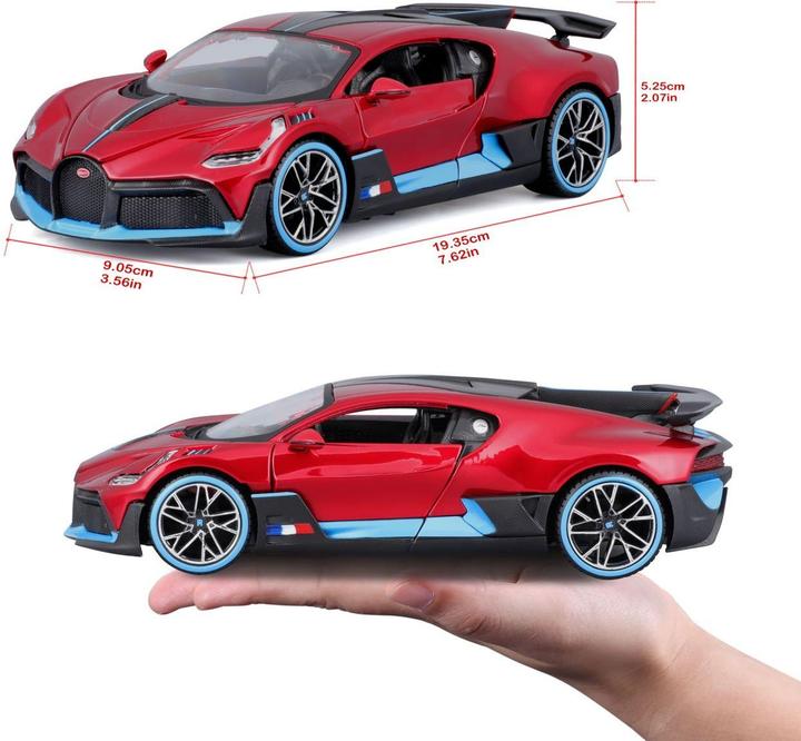 Image du produit Maisto Bugatti Divo 1/24 rouge